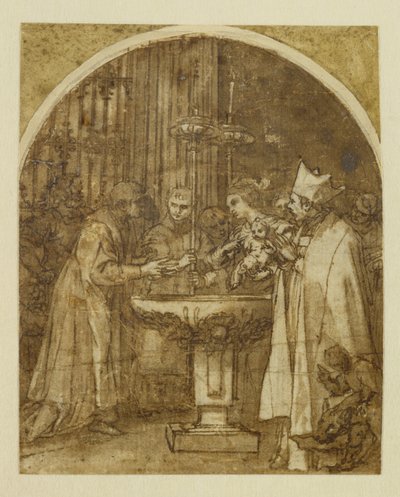 The Baptism by Alonso Cano